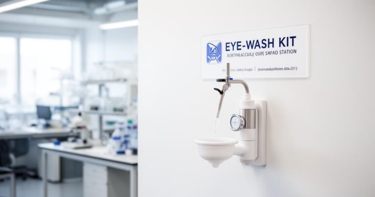 5 meilleures stations de lavage oculaire professionnelles en 2026 : Comparatif Securimed et ses concurrents